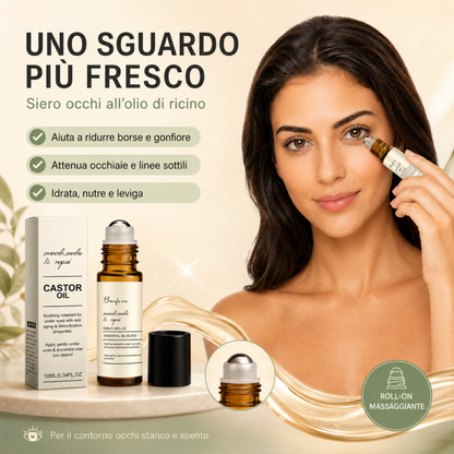 Siero Contorno Occhi all'Olio di Ricino - Effetto Luminosità